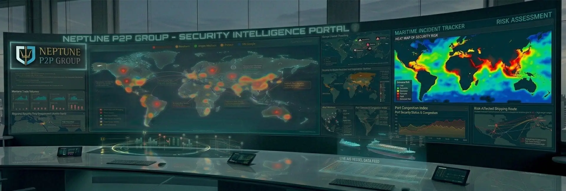 Neptune P2P Group Security Intelligence Portal Website Banner