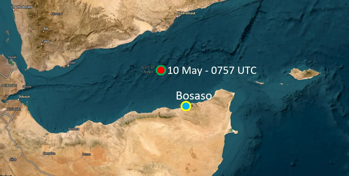 Suspected Piracy Attack – Gulf of AdenPirates Repelled by Armed Security Team