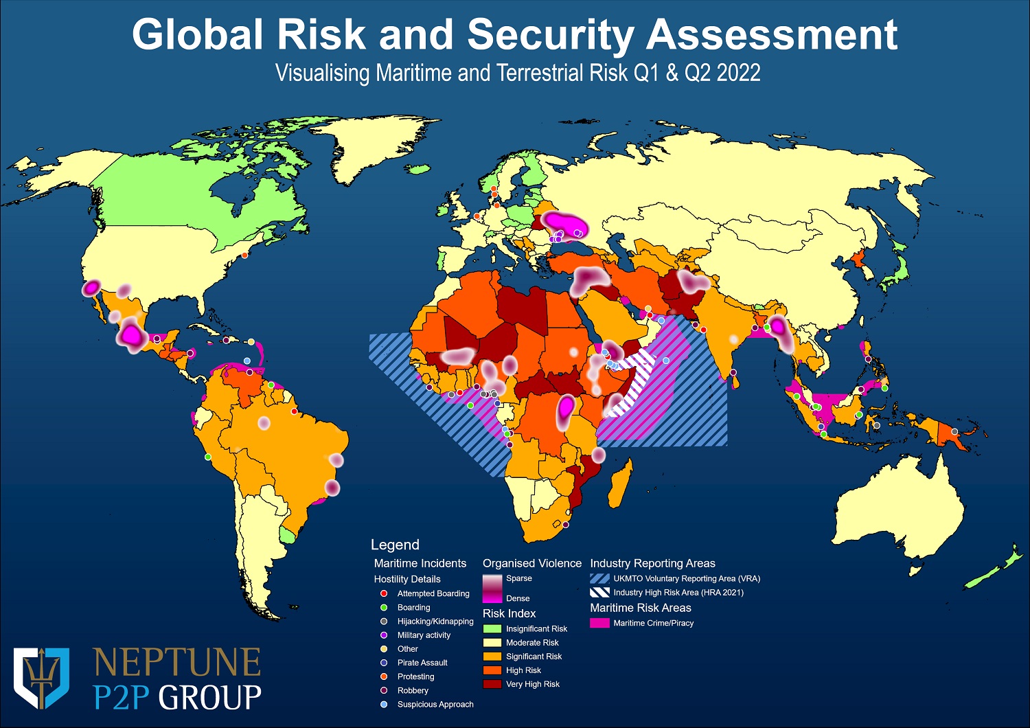 Neptune Global Risk Map Q1-Q2, 2022 - Neptune P2P Group