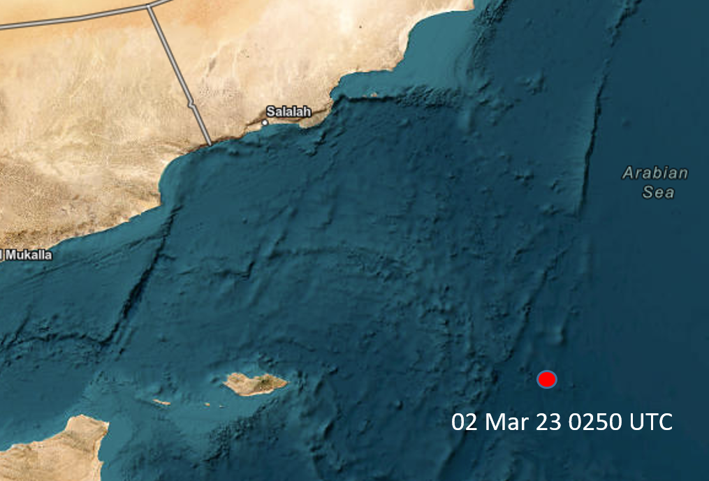 300nm east of Socotra