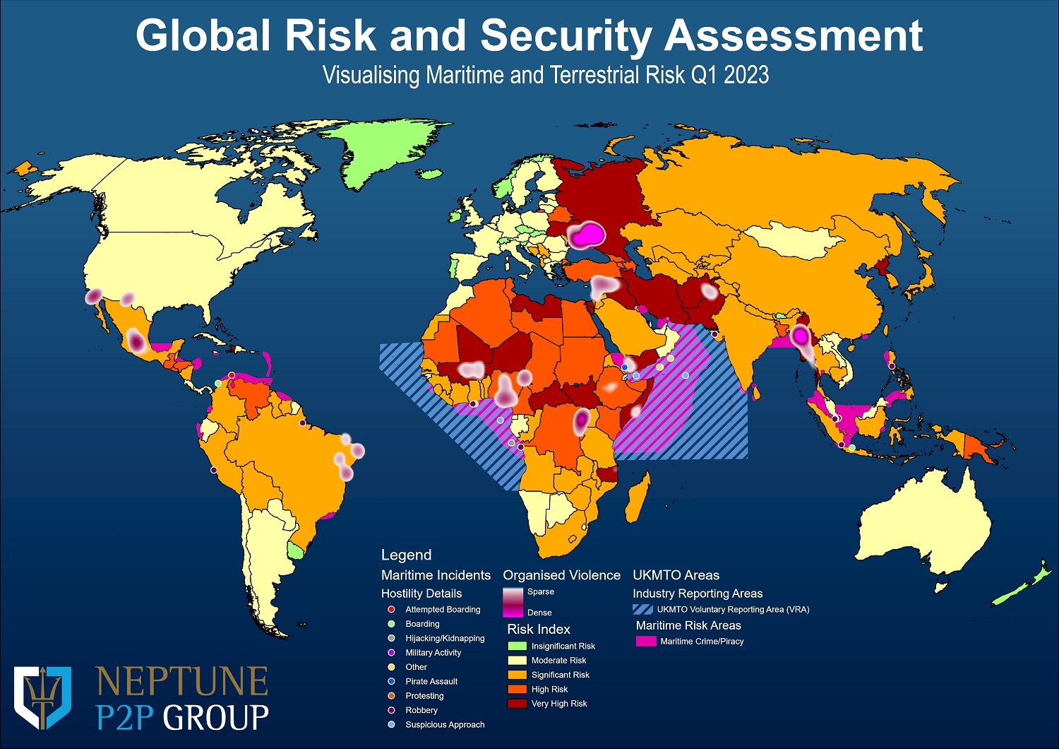 Neptune P2P Group - Global Risk Map Q1 2023 - Copy