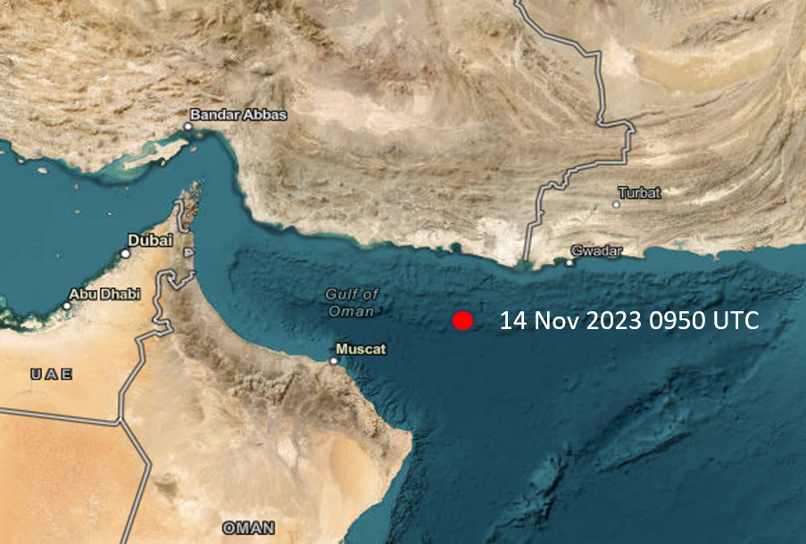 Neptune P2P Group - Incident Alert - Suspicious Approach on a Vessel in the Gulf of Oman
