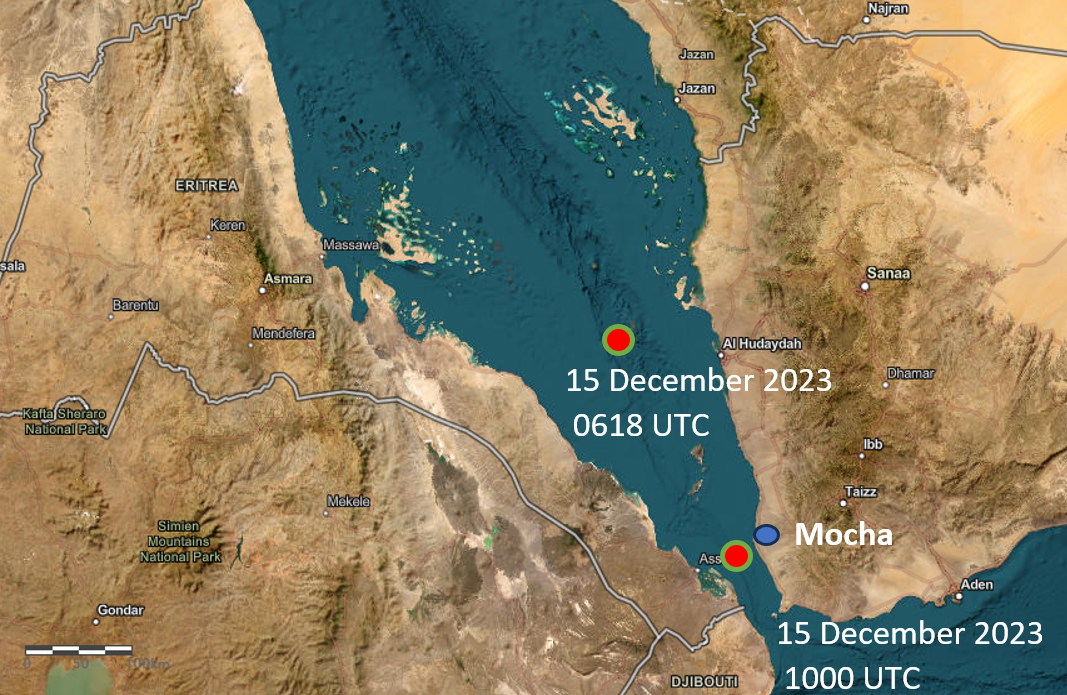Two Vessels Attacked in the Southern Red Sea 