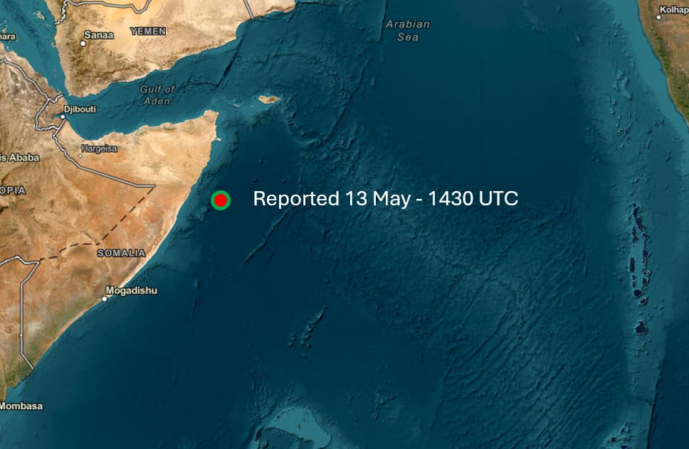 Piracy Hijack off Somali Coast