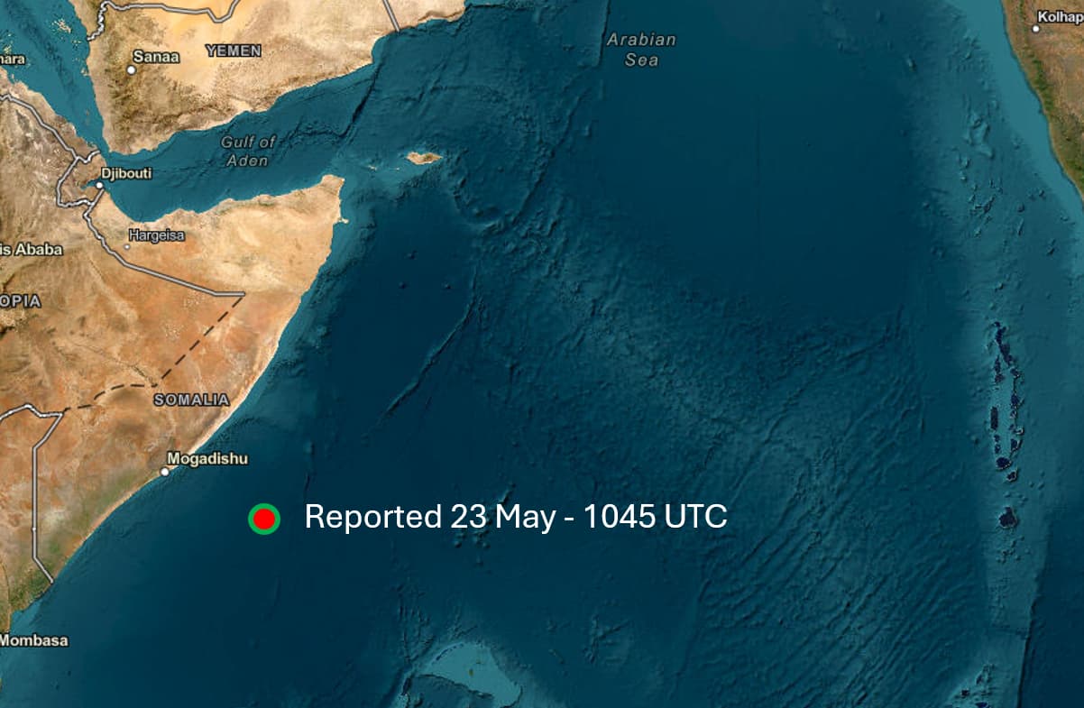 Vessel Hijacked by Pirates off the Somali Coast 