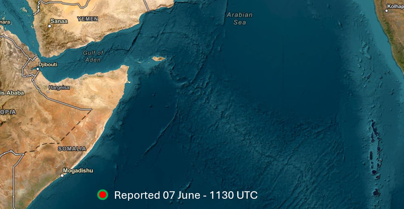 Suspected Piracy Incident off the Somali Coast