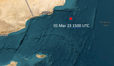 Incident Alert – Vessel Approached by UAV – Arabian Sea