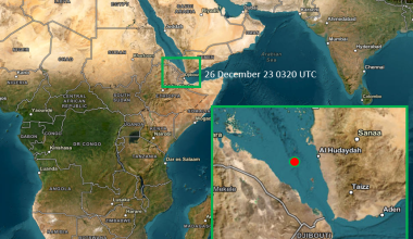 Incident Alert – Explosions Sighted by Vessel in the Southern Red Sea