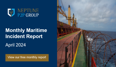 Monthly Maritime Incident Report April 2024