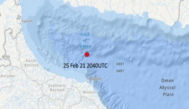 Incident Alert – Explosion- Gulf of Oman