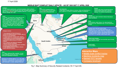 Middle East Conflict – Daily Neptune P2P Group update 049 (1800h GST 17 April)