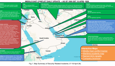 Middle East Conflict – Daily Neptune P2P Group update 050 (1800h GST 18 April)
