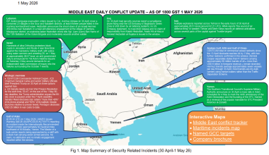 Middle East Conflict – Daily Neptune P2P Group update 061 (1800h GST 1 May)