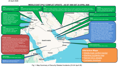 Middle East Conflict – Daily Neptune P2P Group update 056 (1800h GST 24 April)
