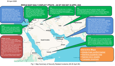 Middle East Conflict – Daily Neptune P2P Group update 060 (1800h GST 30 April)
