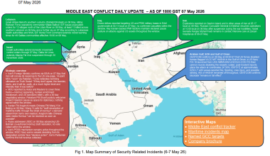 Middle East Conflict – Daily Neptune P2P Group update 065 (1800h GST 7 May)