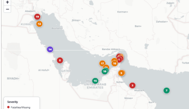 Interactive Maritime Security Incident Tracker