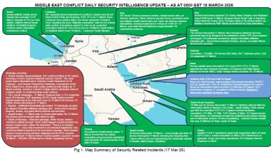 Middle East Conflict – Daily Neptune P2P Group update 018 (0800h GST 18 March)