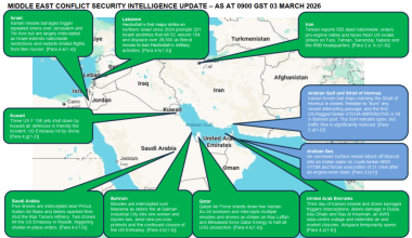 Middle East Conflict – Daily Neptune P2P Group update (0900h GST 3 March)