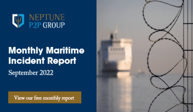 Monthly Maritime Incident Report – September 2022