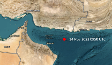 Incident Alert – Suspicious Approach on a Vessel in the Gulf of Oman