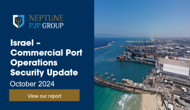 Israel – Commercial Port Operations – Security Update