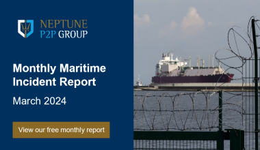 Monthly Maritime Incident Report March 2024