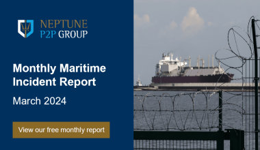 Monthly Maritime Incident Report March 2024