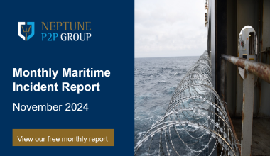 Monthly Maritime Incident Report November 2024