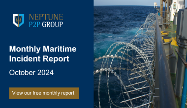 Monthly Maritime Incident Report October 2024