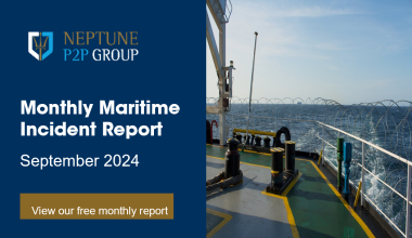 Monthly Maritime Incident Report September 2024