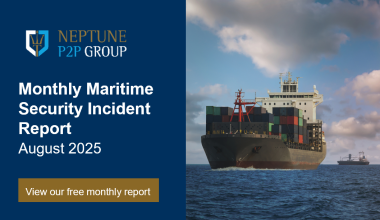 Monthly Maritime Security Incident Report August 2025
