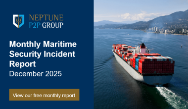 Monthly Maritime Security Incident Report December 2025