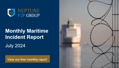 Monthly Maritime Incident Report July 2024