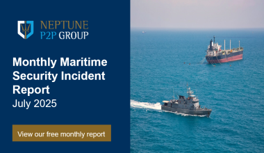 Monthly Maritime Security Incident Report July 2025
