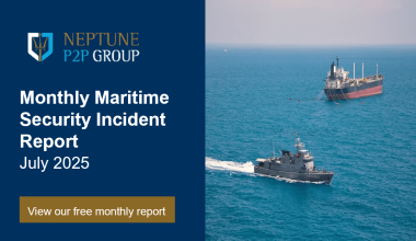 Monthly Maritime Security Incident Report July 2025