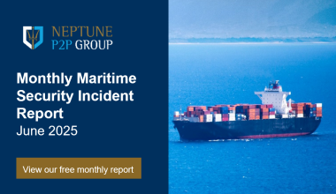 Monthly Maritime Security Incident Report June 2025