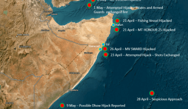 Somali Piracy Incidents – 21st April to 9 May 2026
