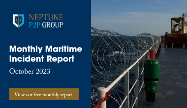 Monthly Maritime Incident Report October 2023