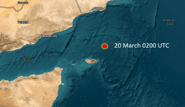 Incident Alert – Suspicious Approach Reported by a Vessel in the Arabian Sea